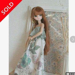 リカちゃん服　ブライス服　リカちゃんワンピース(人形)