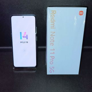 シャオミ(Xiaomi)のXiaomi Redmi Note 11 Pro 5G　楽天モバイル版(スマートフォン本体)