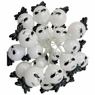 LEDライト ランタン ストリングライト ハロウィン ゴーストフェイス(蛍光灯/電球)