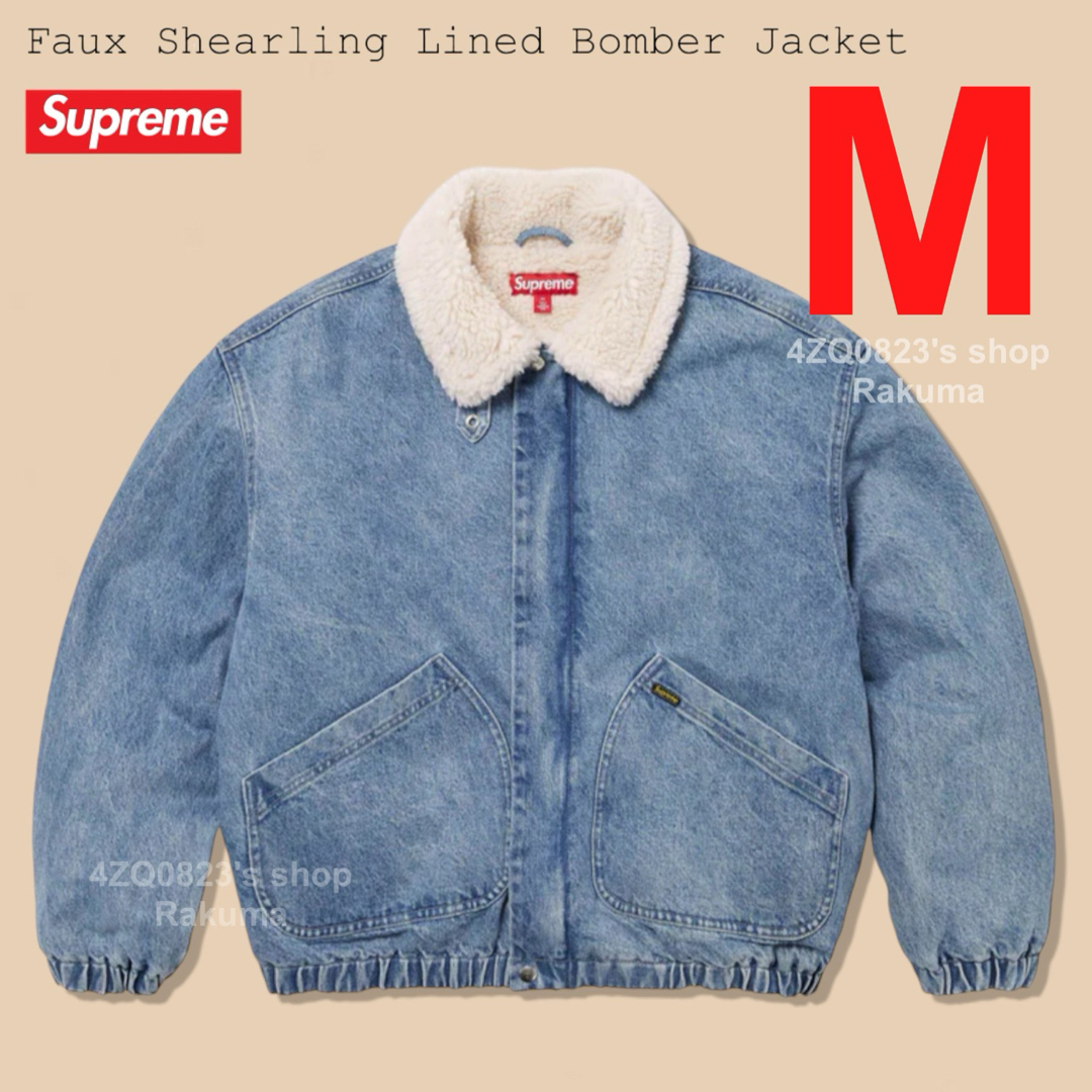 Supreme - Supreme Faux Shearling Bomber Jacket Mの通販 by Supreme - Supreme Faux Shearling Bomber Jacket Mの通販 by