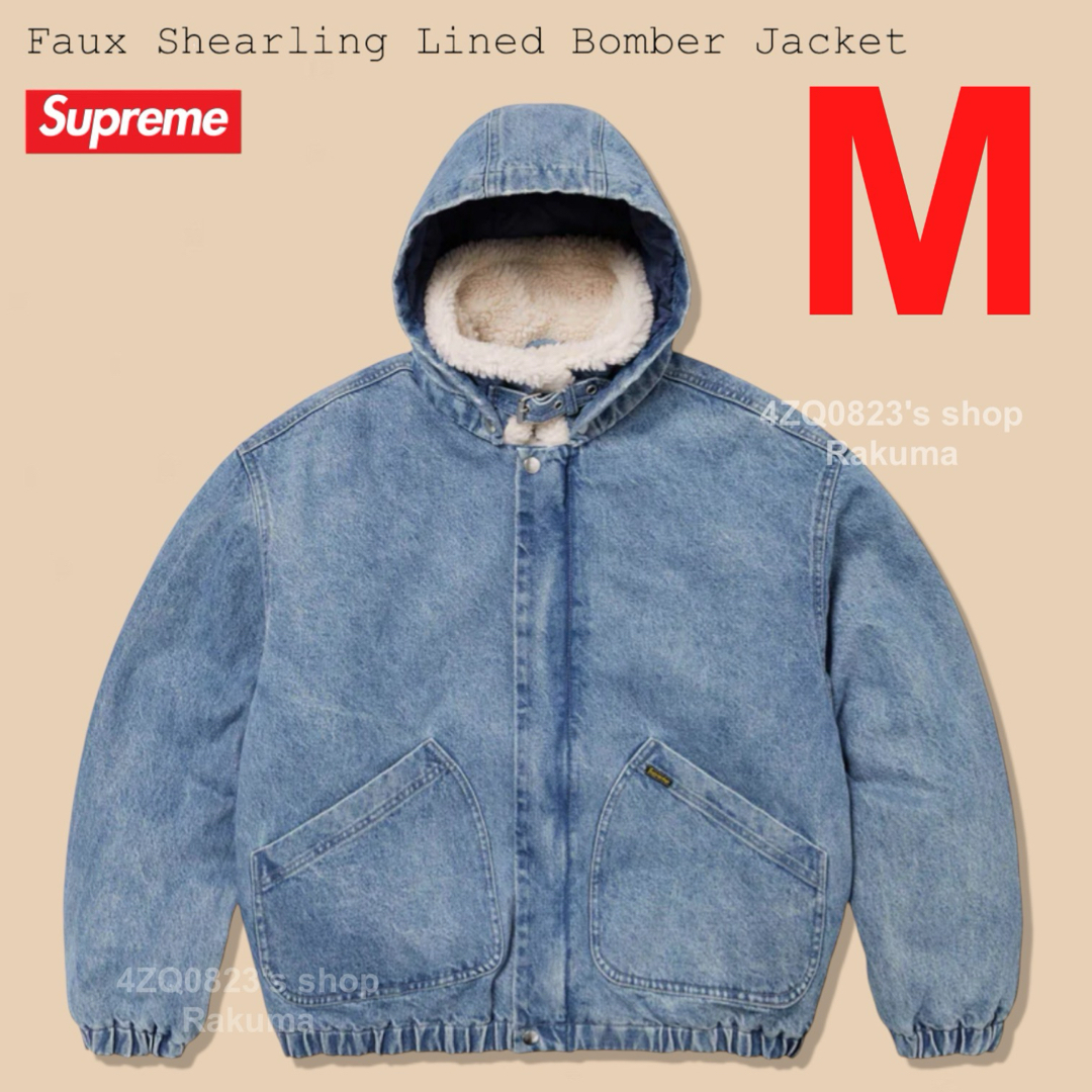 Supreme - Supreme Faux Shearling Bomber Jacket Mの通販 by Supreme - Supreme Faux Shearling Bomber Jacket Mの通販 by