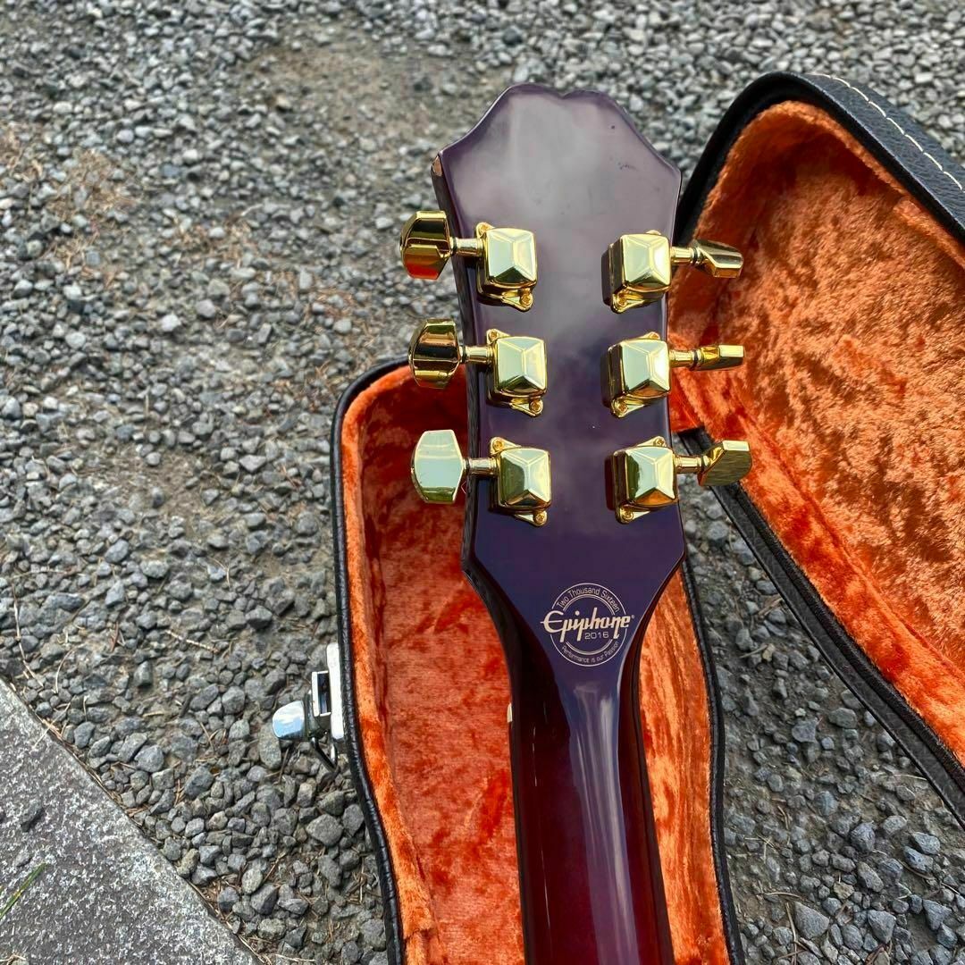 Epiphonedr100wrアコースティックギター ワインレッドハードケース付