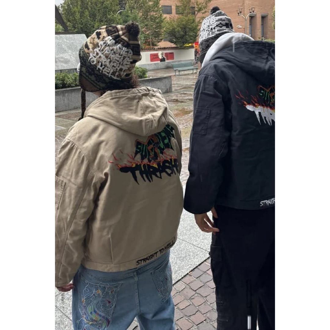 Supreme - Supreme Thrasher Hooded Work Jacket Tanの通販 by Supreme - Supreme Thrasher Hooded Work Jacket Tanの通販 by
