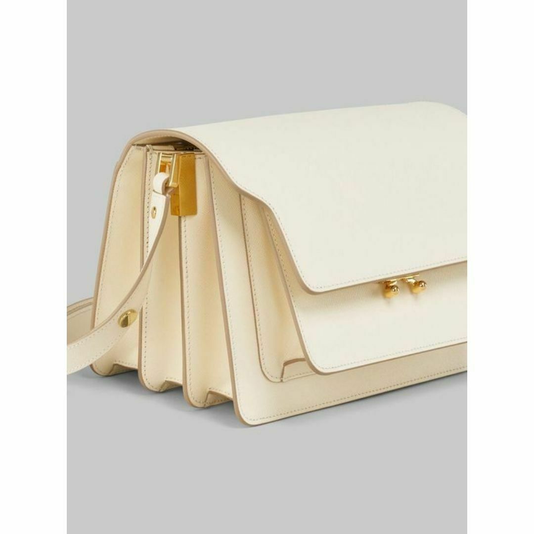 MARNI - 現行品タグ付きサフィアーノレザー製Trunkバッグ MARNI - 現行品タグ付きサフィアーノレザー製Trunkバッグ