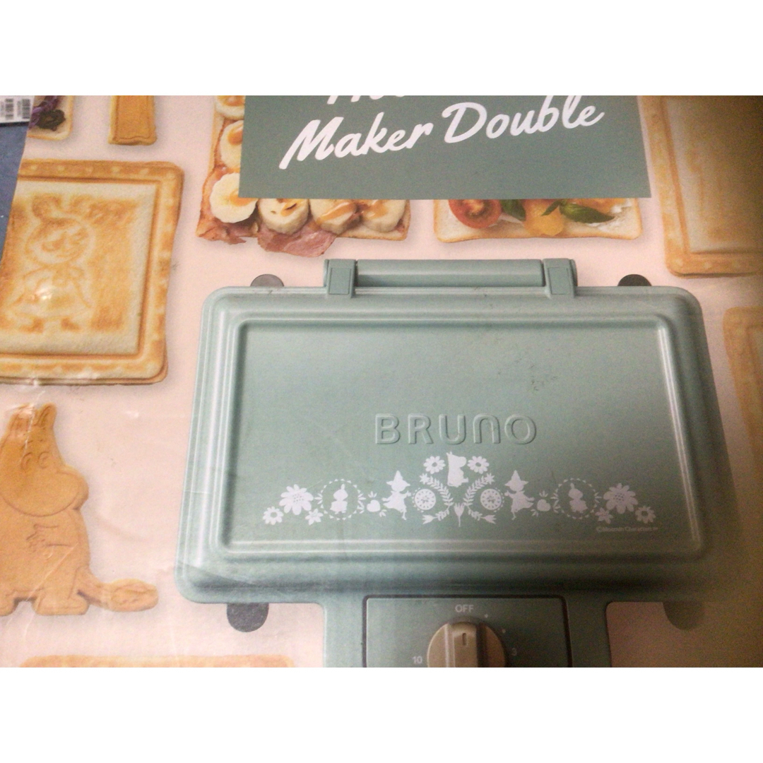 Bruno ムーミン ホットサンドメーカー 未使用 Bruno ムーミン ホットサンドメーカー 未使用
