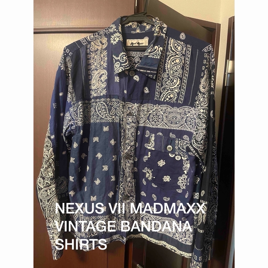NEXUSVII - 超激レア! NEXUSVII MADMAXX ヴィンテージ バンダナ NEXUSVII - 超激レア! NEXUSVII MADMAXX ヴィンテージ バンダナ