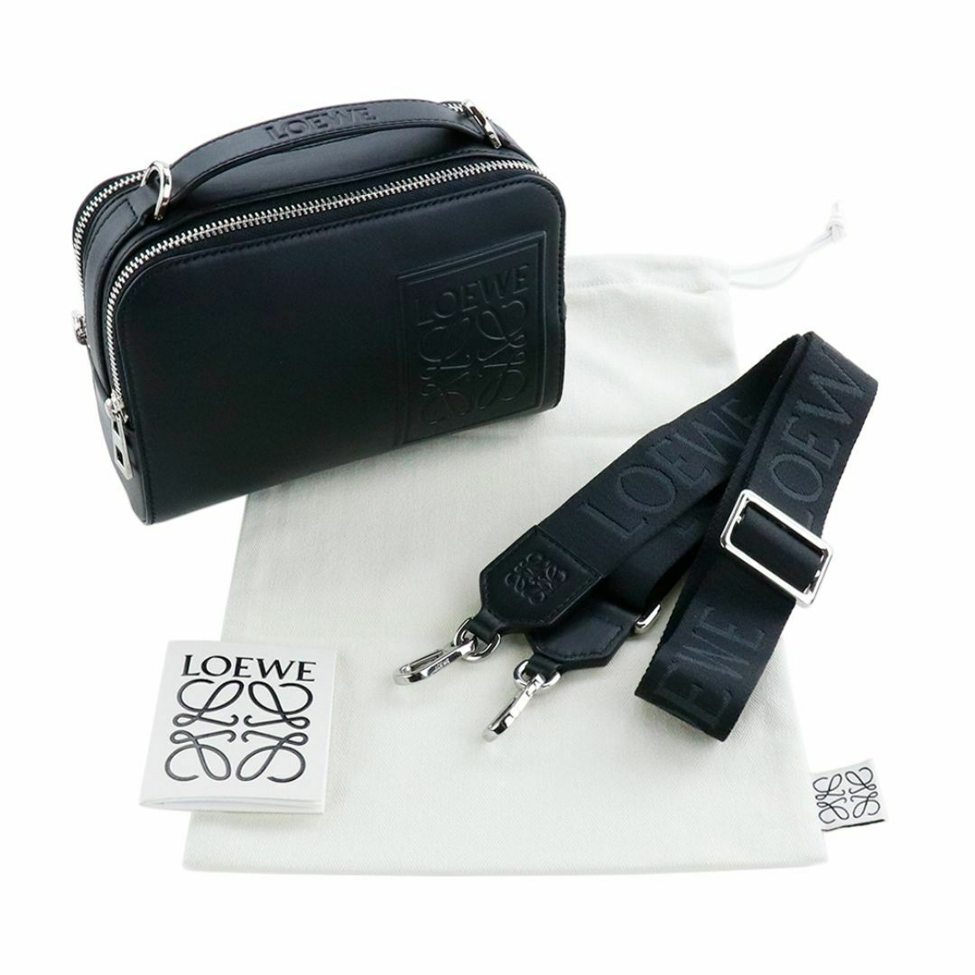 LOEWE - ロエベ カメラ クロスボディバッグ ミニ ブラック LOEWE - ロエベ カメラ クロスボディバッグ ミニ ブラック