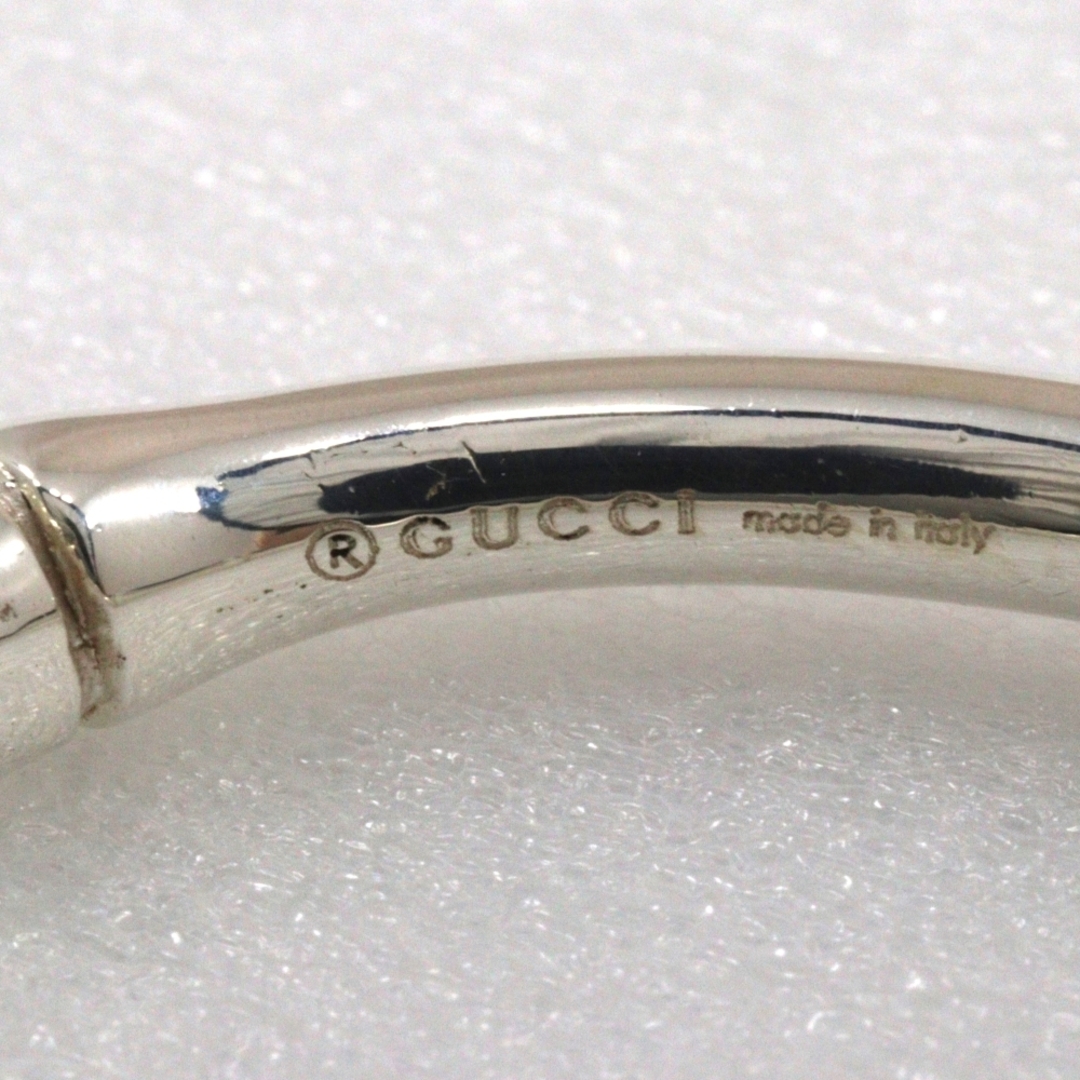 GUCCI - 【GUCCI】グッチ バンブー シルバー925 約15.0g GUCCI - 【GUCCI】グッチ バンブー シルバー925 約15.0g