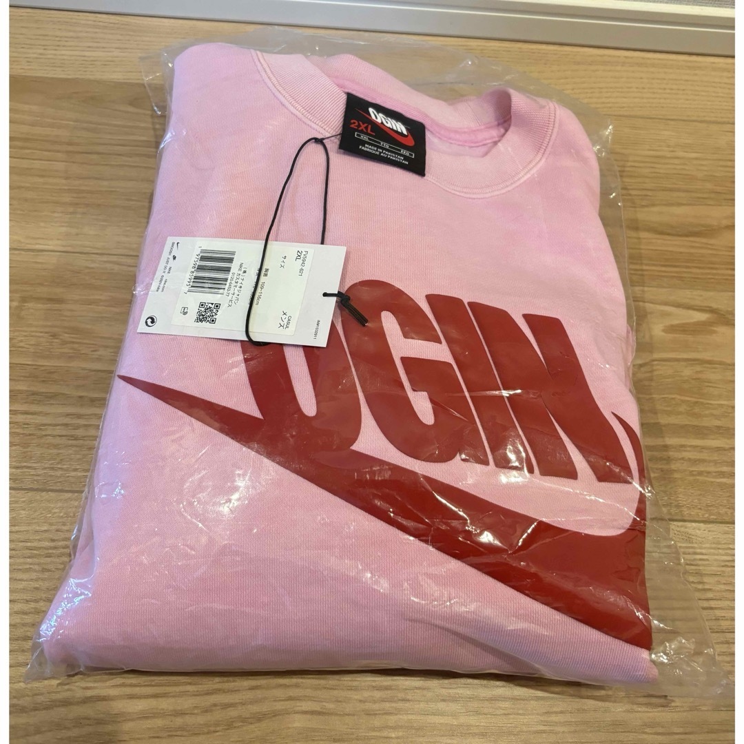 2XL NIGO Nike AS NRG Crew Fleece Pink 2XL NIGO Nike AS NRG Crew Fleece Pink