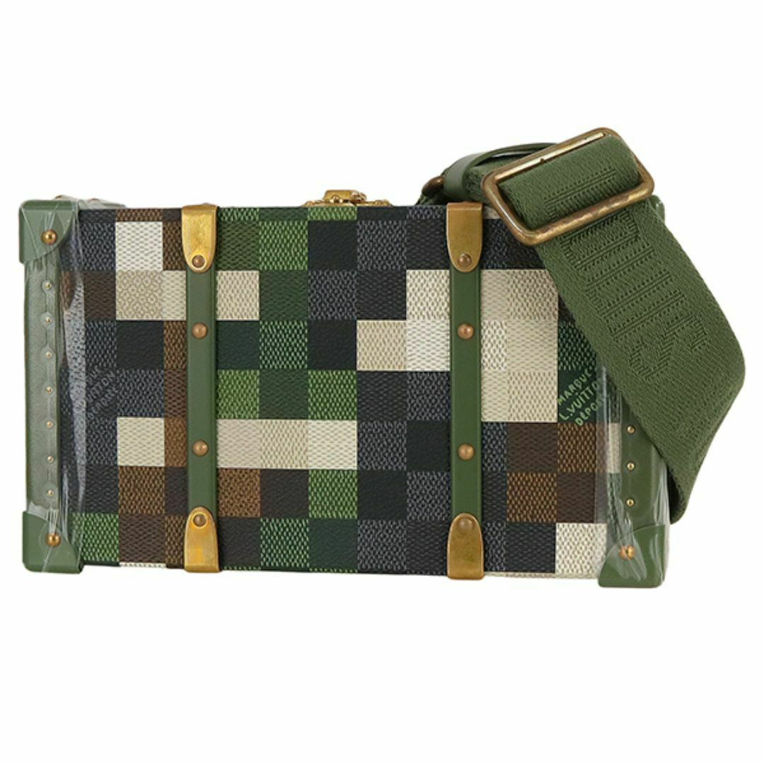 LOUIS VUITTON - ルイヴィトン ネオウォレットトランク ダモフラージュ ダミエ カモフラージュ 迷彩柄 ハンドバッグ ショルダーバッグ ミニトランク 限定 新品 1154