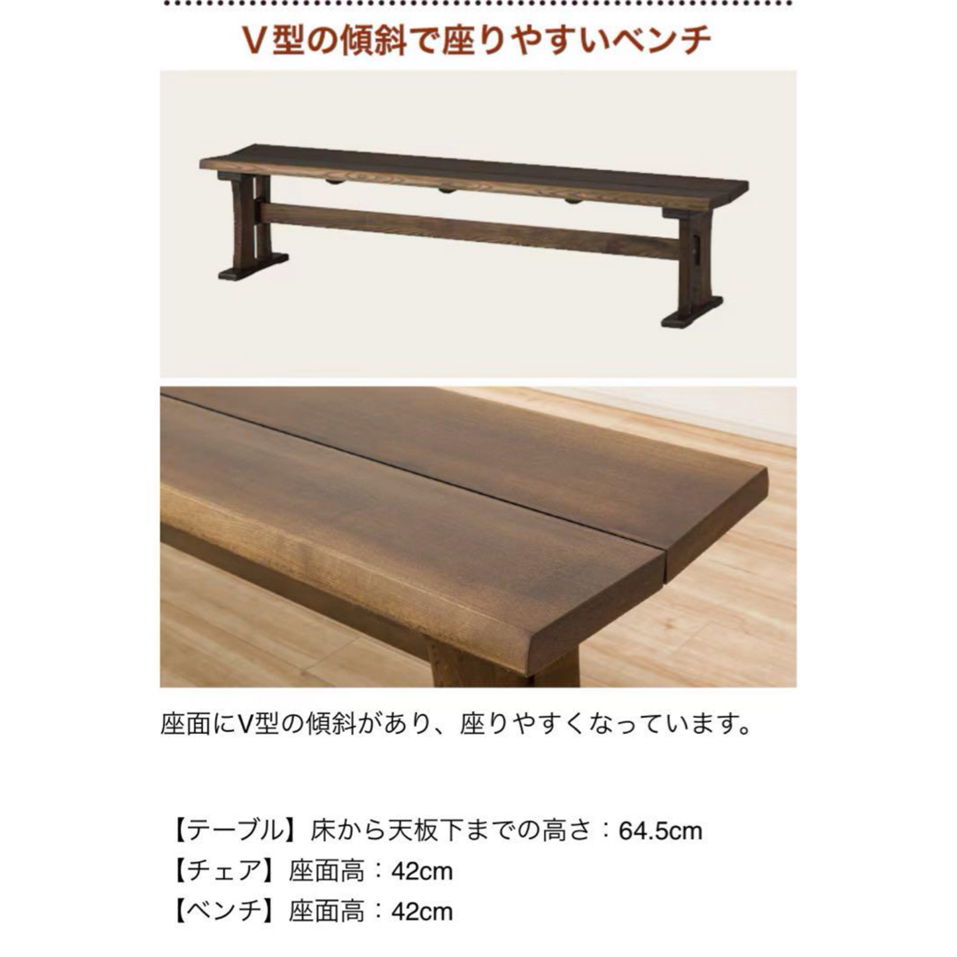 ニトリ - ニトリ ダイニングテーブル 5点セットの通販 by まよ ニトリ - ニトリ ダイニングテーブル 5点セットの通販 by まよ