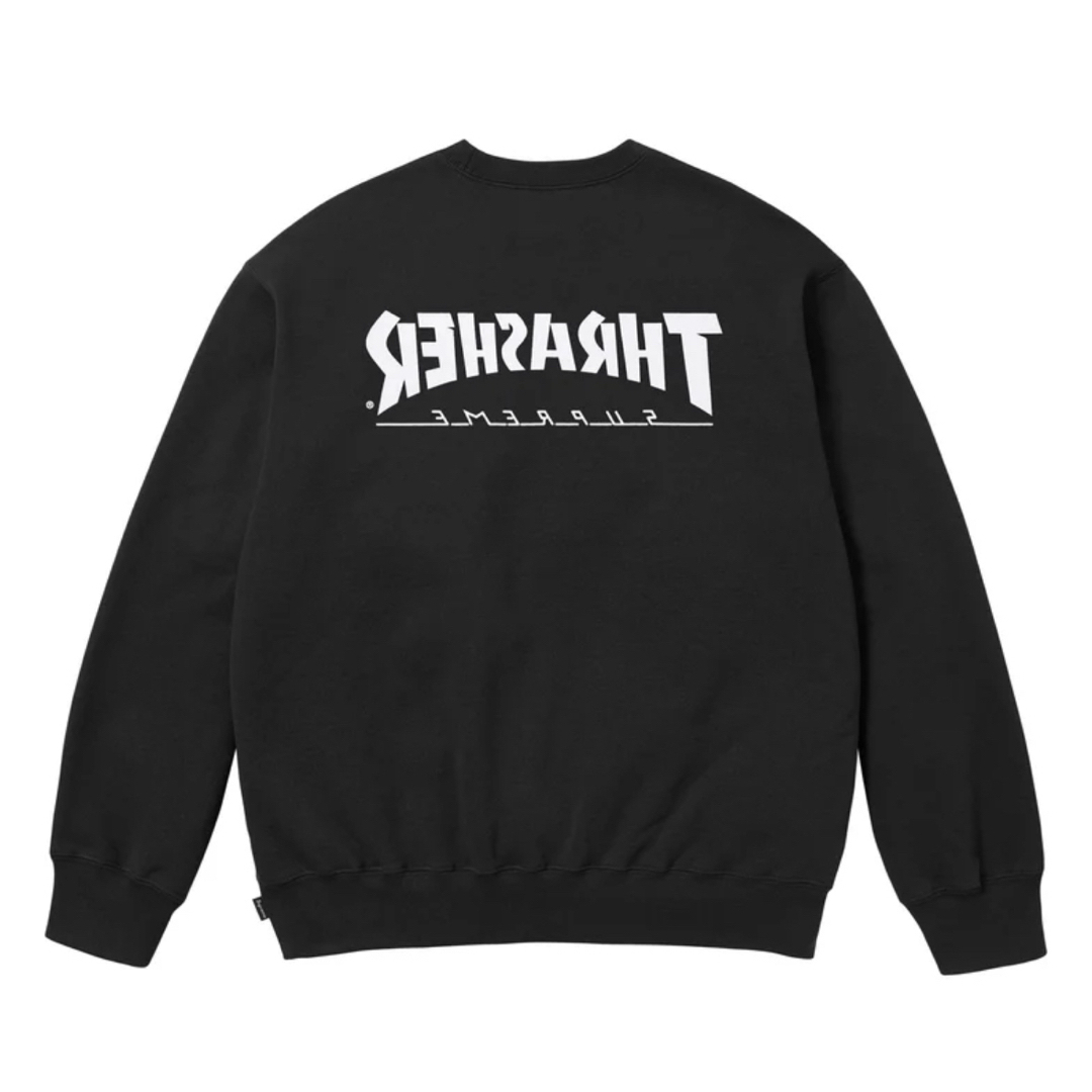 Supreme - Supreme Thrasher Harold Crewneck Black Lの通販 by Supreme - Supreme Thrasher Harold Crewneck Black Lの通販 by