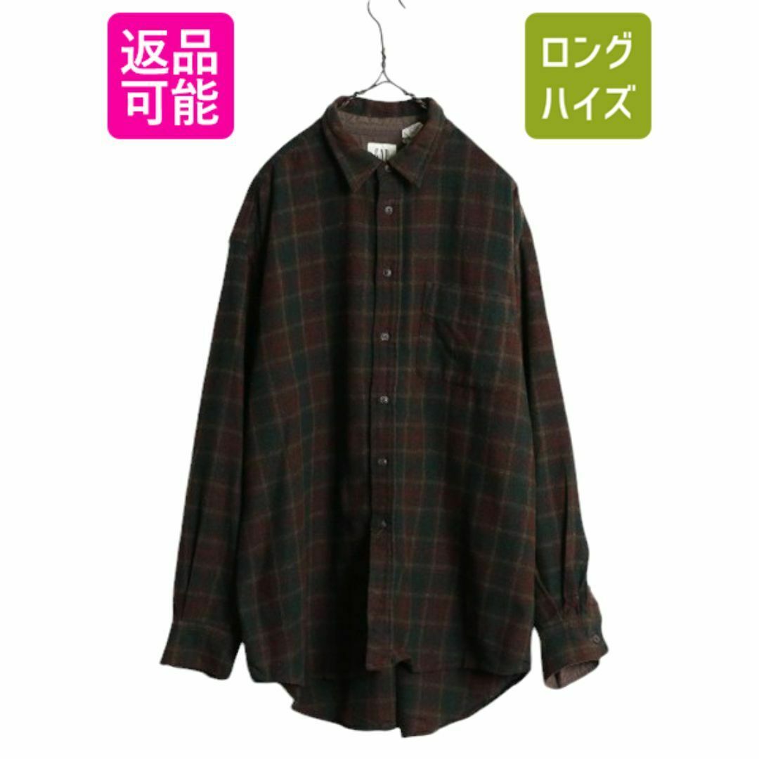90s-00s OLD GAP 半袖チェック柄シャツ ギャップ ヴィンテージ 90s-00s OLD GAP 半袖チェック柄シャツ ギャップ ヴィンテージ