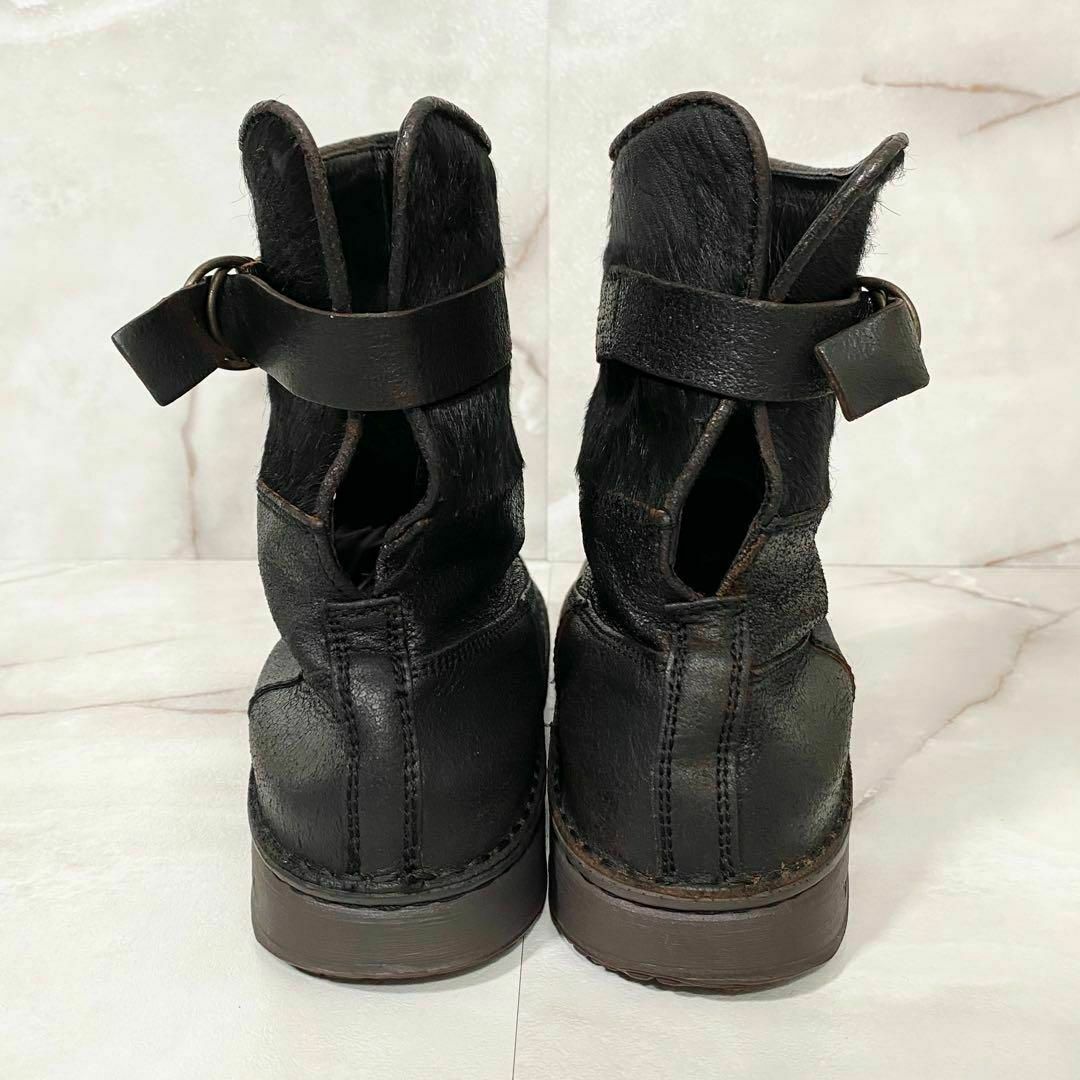 BIRKENSTOCK - A13589 極美品 ビルケンシュトック ハラコ切替 BIRKENSTOCK - A13589 極美品 ビルケンシュトック ハラコ切替