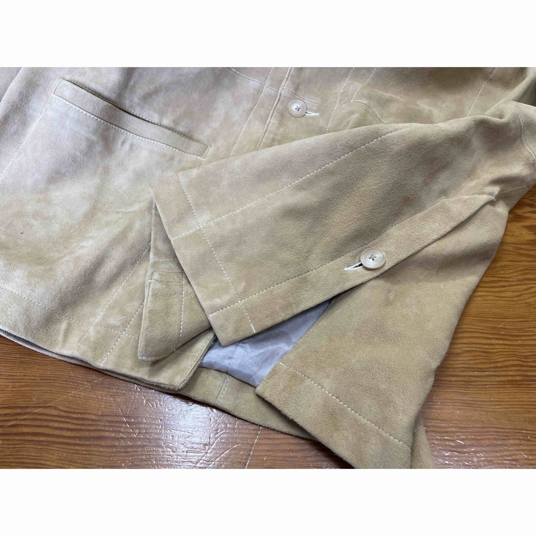 YOKE SHEEP SUEDE COVERALL JACKE 鈍る ヨーク YOKE SHEEP SUEDE COVERALL JACKE 鈍る ヨーク