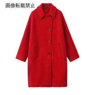 🍄‍🟫9月新作🍄‍🟫15282◆red レッド ロングコート(ロングコート)