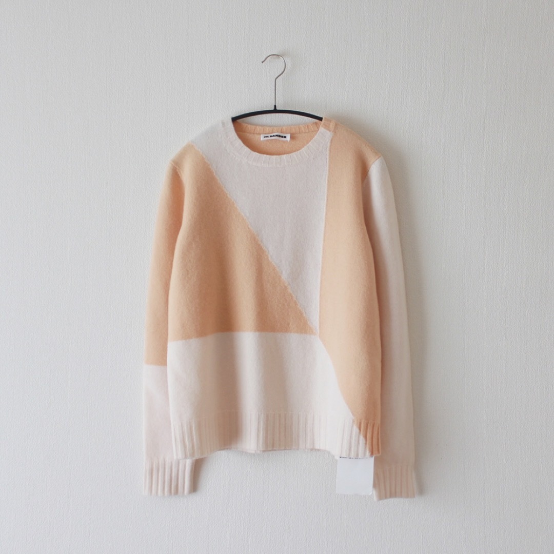JIL SANDER/ジルサンダー/23FW/カラーブロックボクシーニット JIL SANDER/ジルサンダー/23FW/カラーブロックボクシーニット