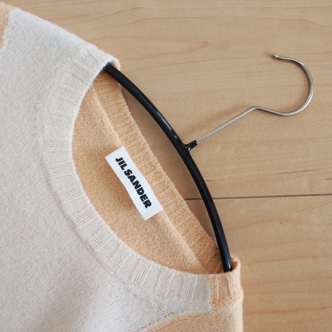 JIL SANDER/ジルサンダー/23FW/カラーブロックボクシーニット JIL SANDER/ジルサンダー/23FW/カラーブロックボクシーニット