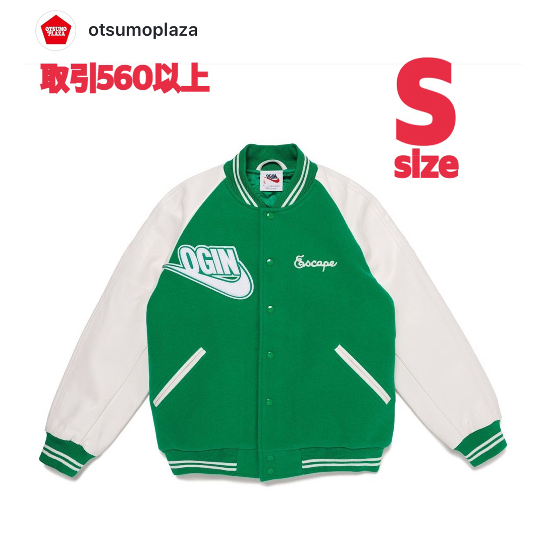 NIKE - NIGO Nike Varsity Jacket Green OGIN Sサイズの通販 by NIKE - NIGO Nike Varsity Jacket Green OGIN Sサイズの通販 by