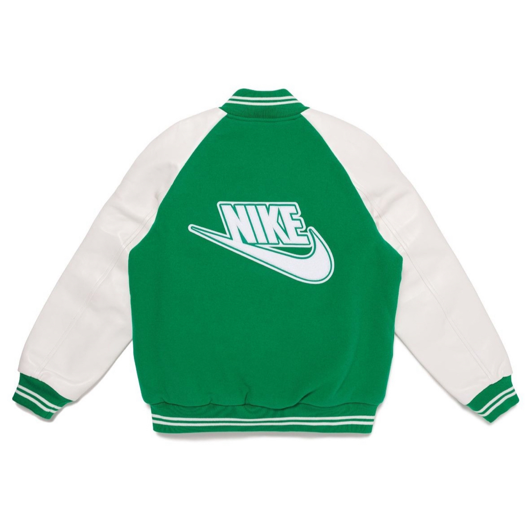 NIKE - NIGO Nike Varsity Jacket Green OGIN Sサイズの通販 by NIKE - NIGO Nike Varsity Jacket Green OGIN Sサイズの通販 by