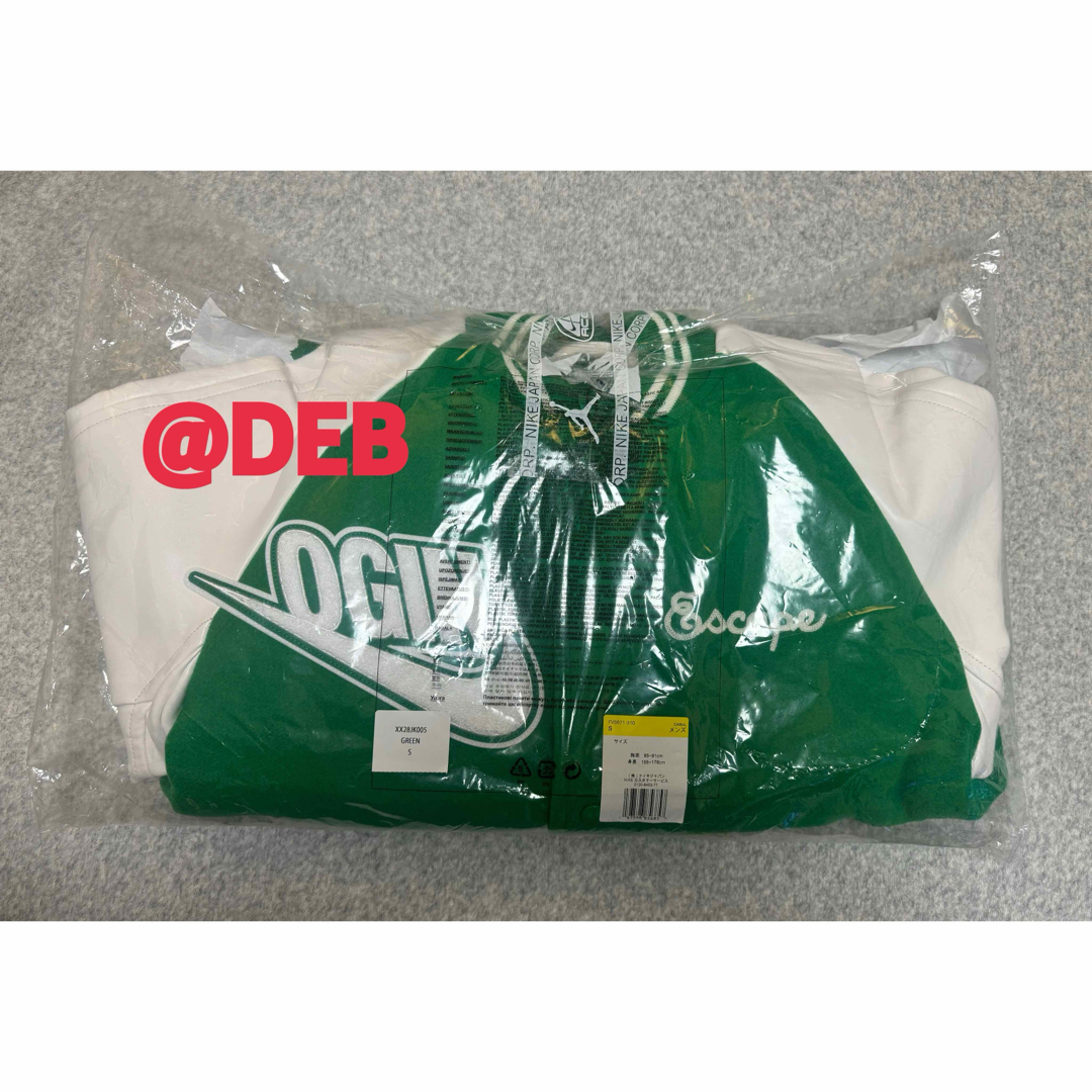 NIKE - NIGO Nike Varsity Jacket Green OGIN Sサイズの通販 by NIKE - NIGO Nike Varsity Jacket Green OGIN Sサイズの通販 by