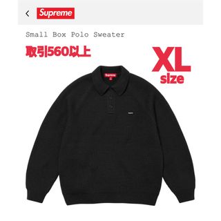 Supreme - Supreme Small Box Polo Sweater Black XLの通販 by Supreme - Supreme Small Box Polo Sweater Black XLの通販 by