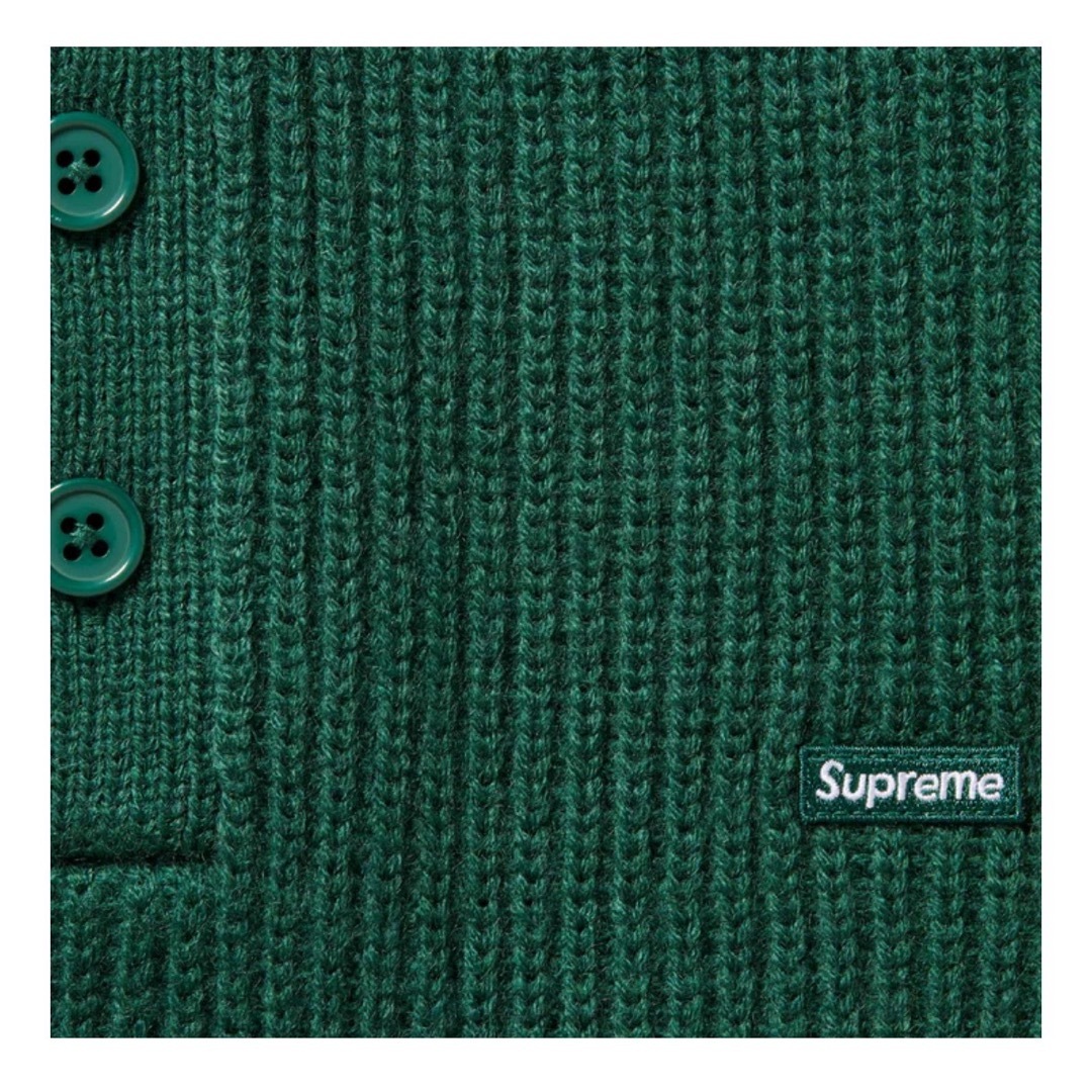Supreme - Supreme Small Box Polo Sweater Green Lの通販 by Supreme - Supreme Small Box Polo Sweater Green Lの通販 by