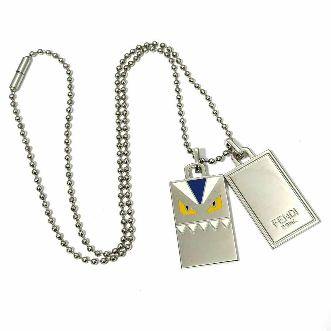 FENDI - 【箱付・希少】フェンディ メンズ ネックレス バグズ FENDI - 【箱付・希少】フェンディ メンズ ネックレス バグズ