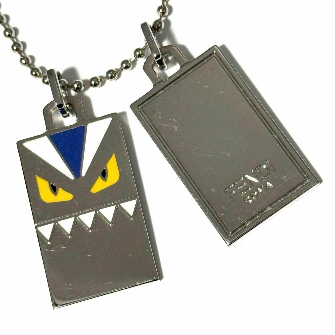 FENDI - 【箱付・希少】フェンディ メンズ ネックレス バグズ FENDI - 【箱付・希少】フェンディ メンズ ネックレス バグズ