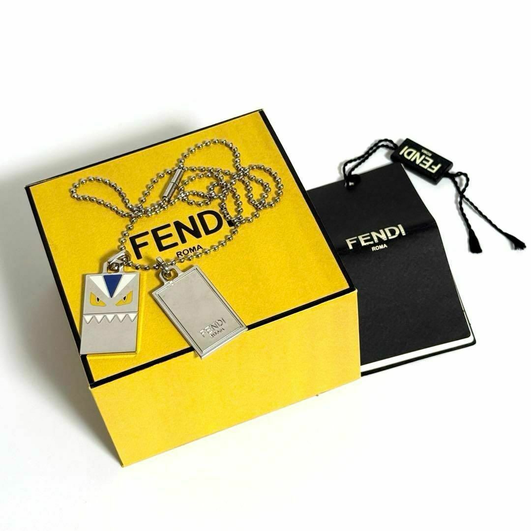 FENDI - 【箱付・希少】フェンディ メンズ ネックレス バグズ FENDI - 【箱付・希少】フェンディ メンズ ネックレス バグズ