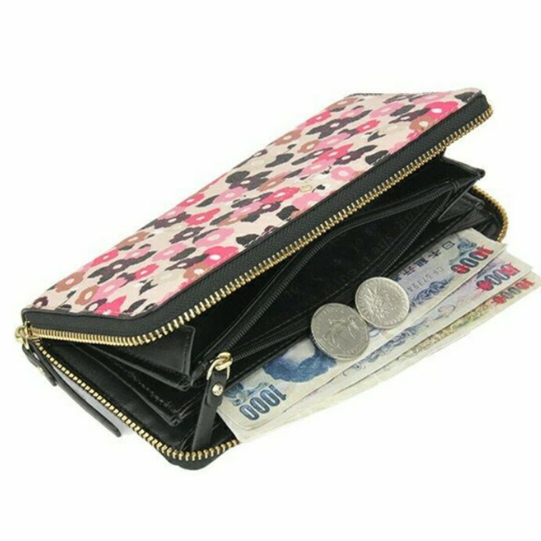 kate spade NEW YORK - 【新品】ケイトスペード☆花柄☆長財布の kate spade NEW YORK - 【新品】ケイトスペード☆花柄☆長財布の