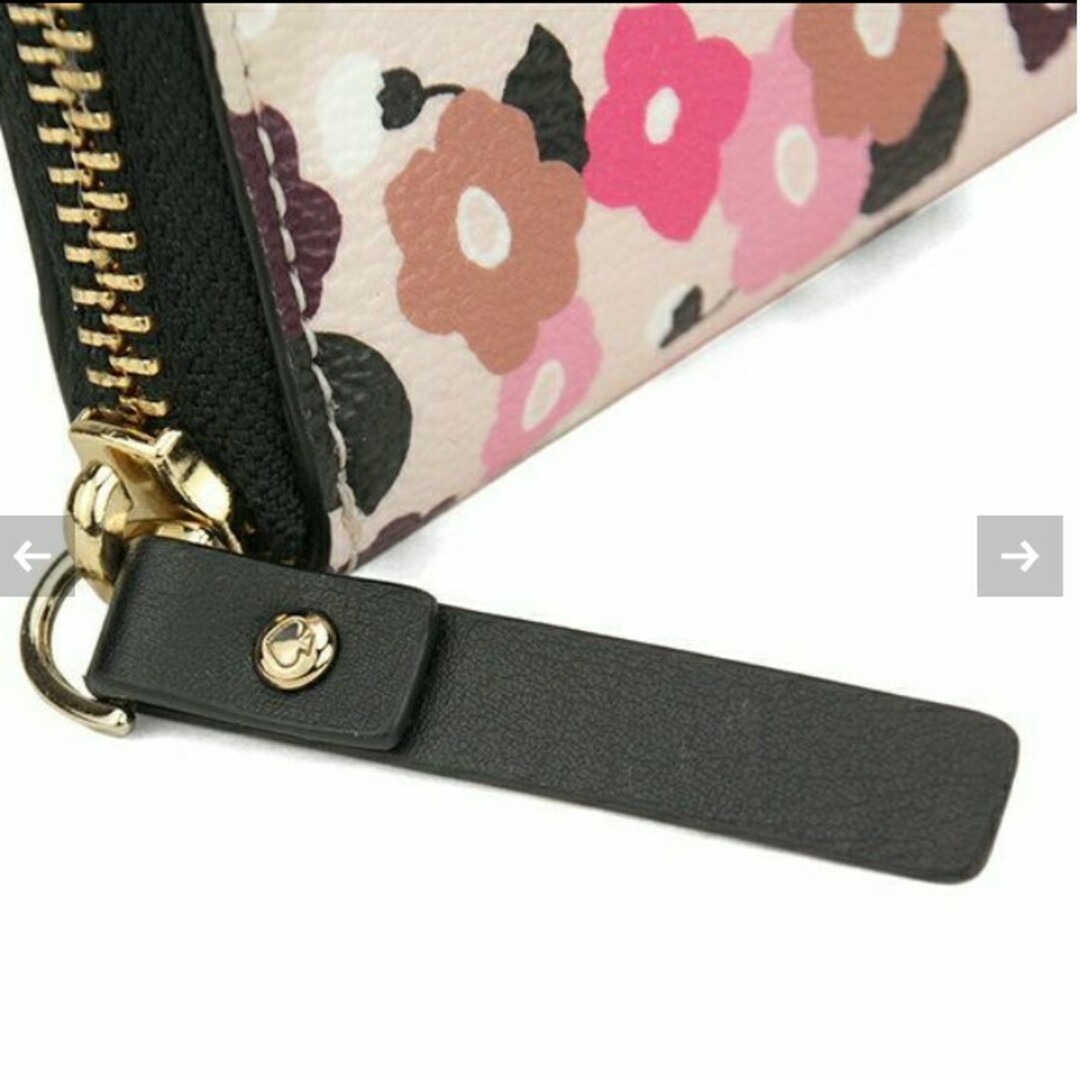 kate spade NEW YORK - 【新品】ケイトスペード☆花柄☆長財布の kate spade NEW YORK - 【新品】ケイトスペード☆花柄☆長財布の
