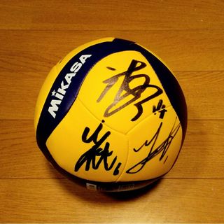 全日本男子バレー石川祐希選手他直筆サインボールの通販 by waa 全日本男子バレー石川祐希選手他直筆サインボールの通販 by waa