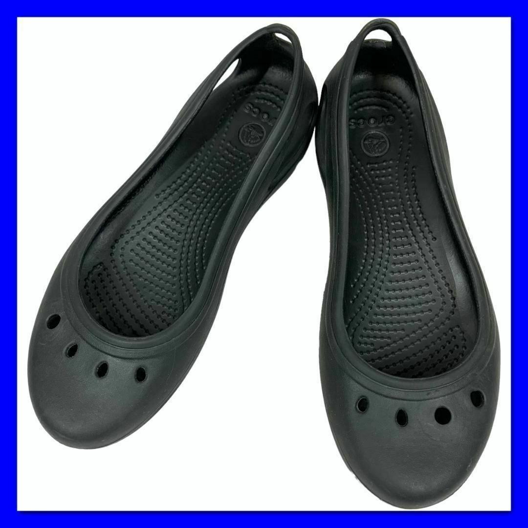 crocs - 【美品】クロックス (22) パンプス フラットシューズ crocs - 【美品】クロックス (22) パンプス フラットシューズ