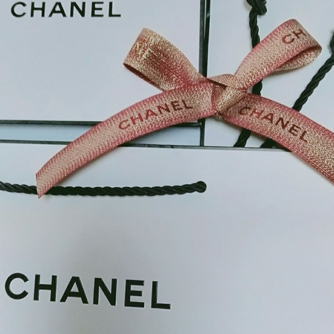 CHANEL - 「45ショップ袋」シャネルショップ袋枚3セットの通販 CHANEL - 「45ショップ袋」シャネルショップ袋枚3セットの通販