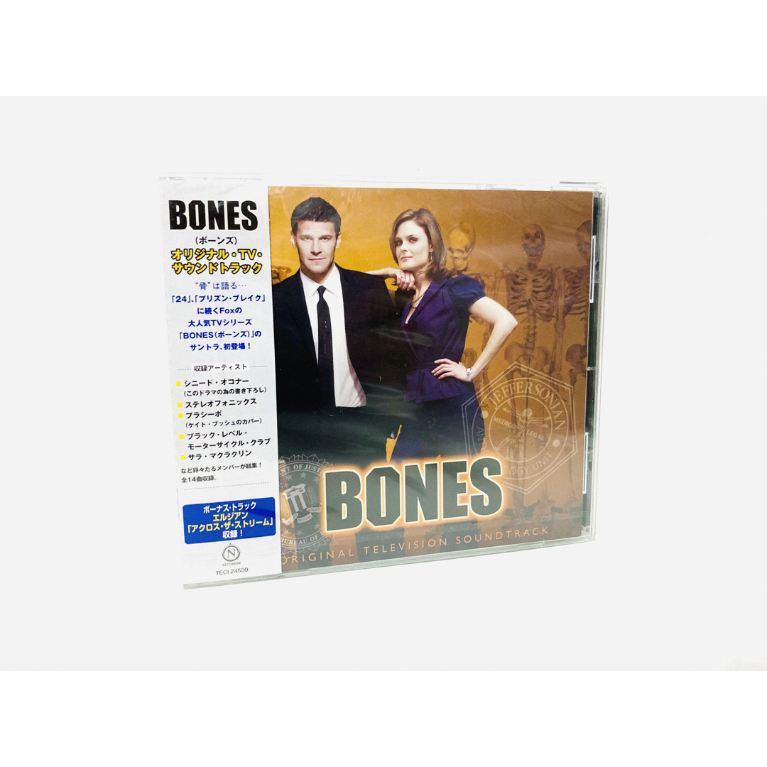新品未開封】海外ドラマ『ボーンズ BONES』国内盤サントラCD 新品未開封】海外ドラマ『ボーンズ BONES』国内盤サントラCD