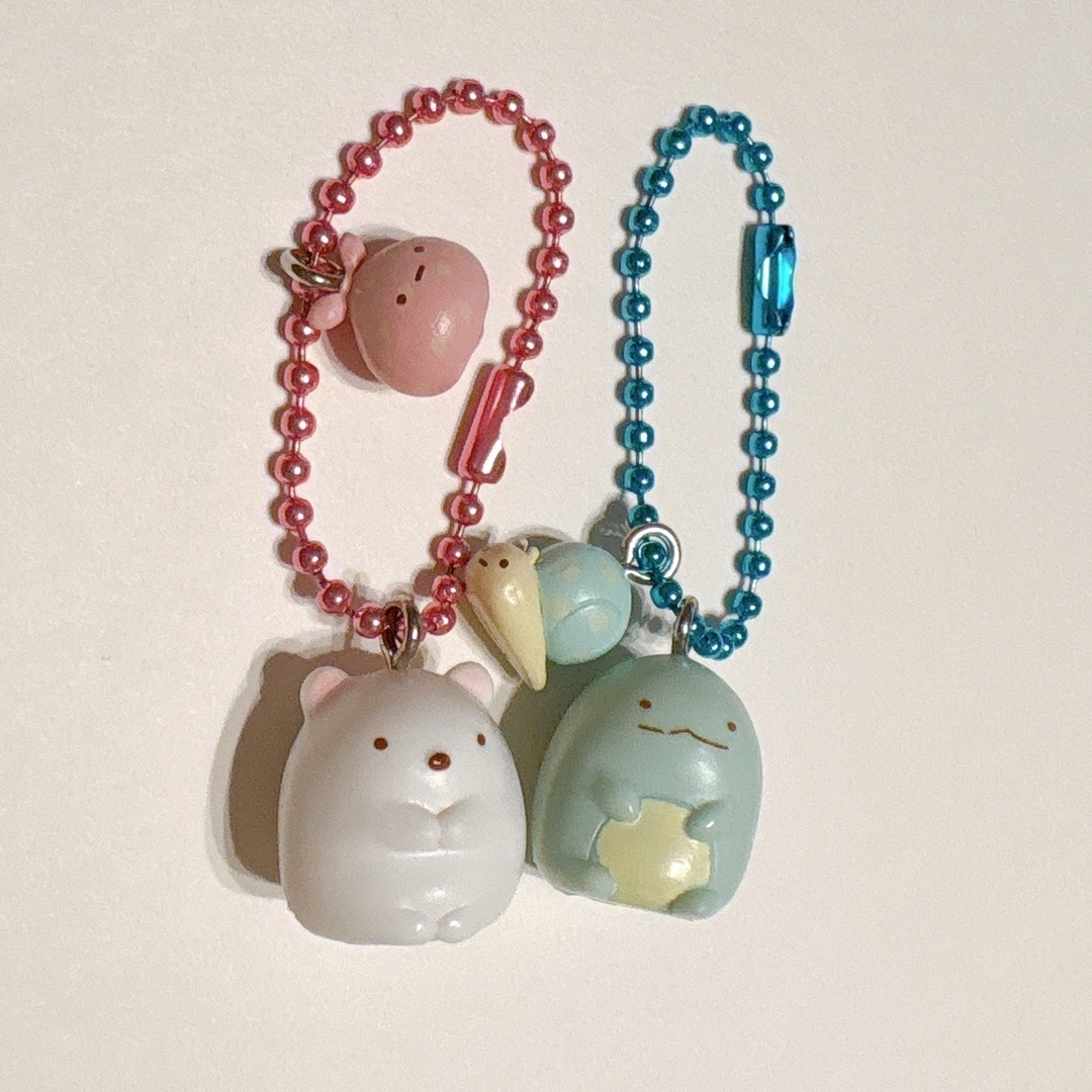 すみっコぐらし(スミッコグラシ)のすみっコぐらし キーホルダー なかよし マスコット キーチェーン フィギュア レディースのファッション小物(キーホルダー)の商品写真