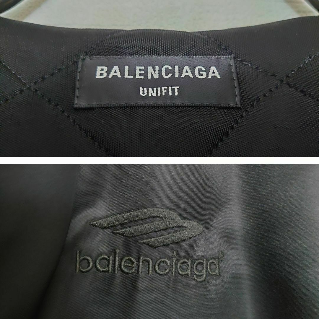 BALENCIAGA - BALENCIAGA パデットジップアップフーディ BALENCIAGA - BALENCIAGA パデットジップアップフーディ