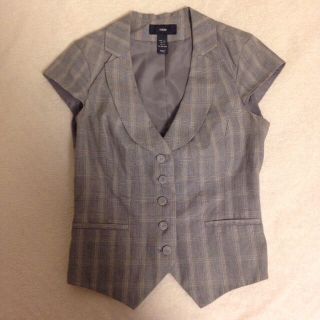 エイチアンドエム(H&M)のH&M✧半袖ジャケット(ベスト/ジレ)