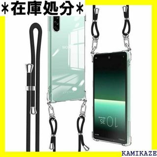 Denaisii Xperia 10 IV ケース シ 携 け-ブラック 726(その他)
