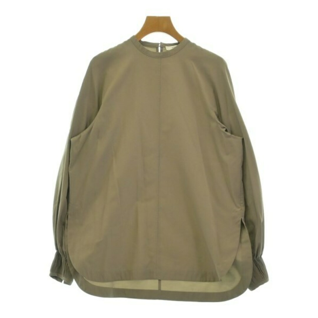 HYKE ハイク ブラウス 1(S位) 茶系 【古着】 HYKE ハイク ブラウス 1(S位) 茶系 【古着】