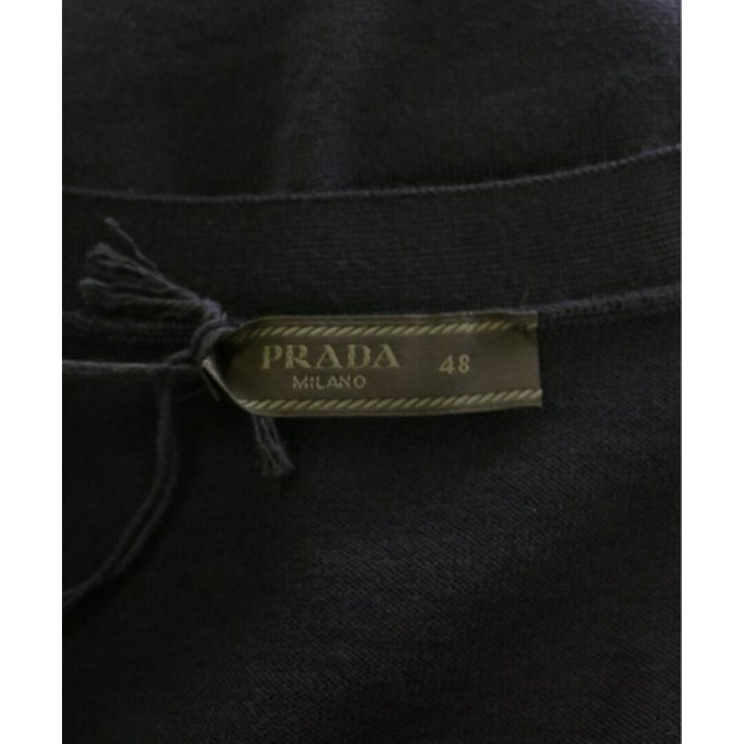 PRADA プラダ カーディガン 48(L位) 紺 【古着】 PRADA プラダ カーディガン 48(L位) 紺 【古着】