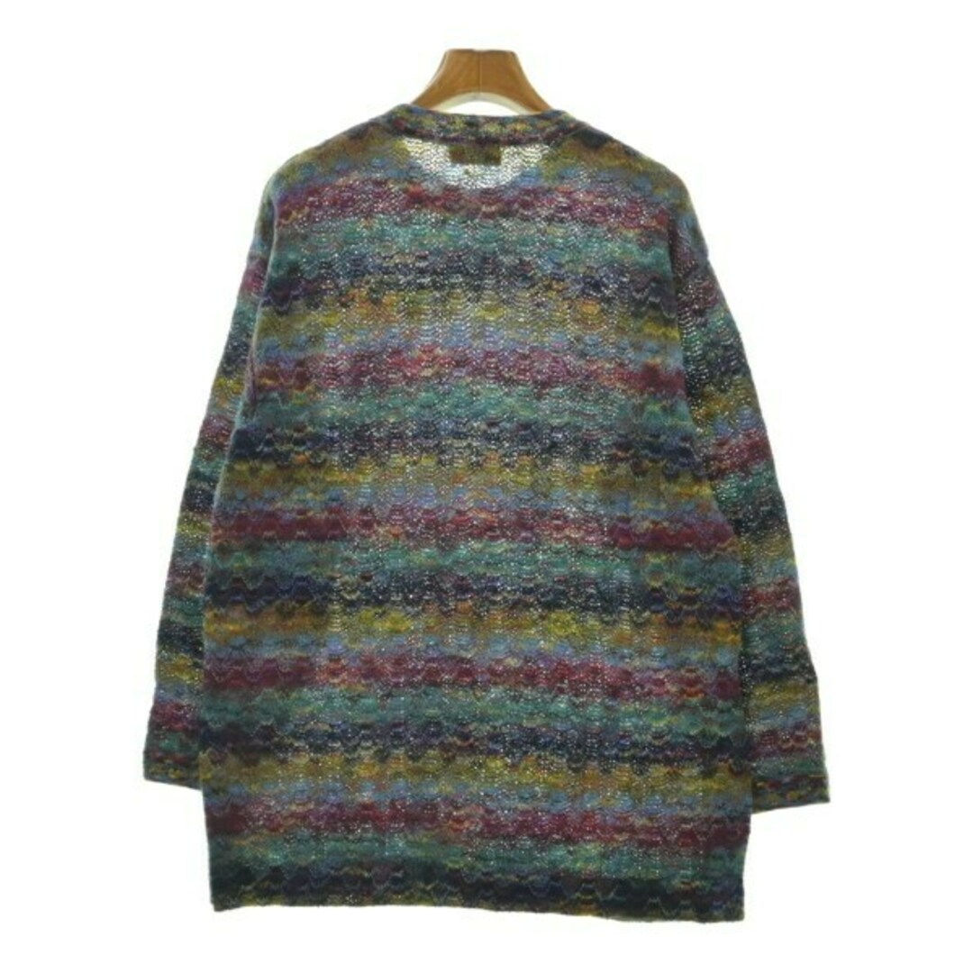 MISSONI - MISSONI ミッソーニ ニット・セーター M 青緑x赤x紺等 MISSONI - MISSONI ミッソーニ ニット・セーター M 青緑x赤x紺等