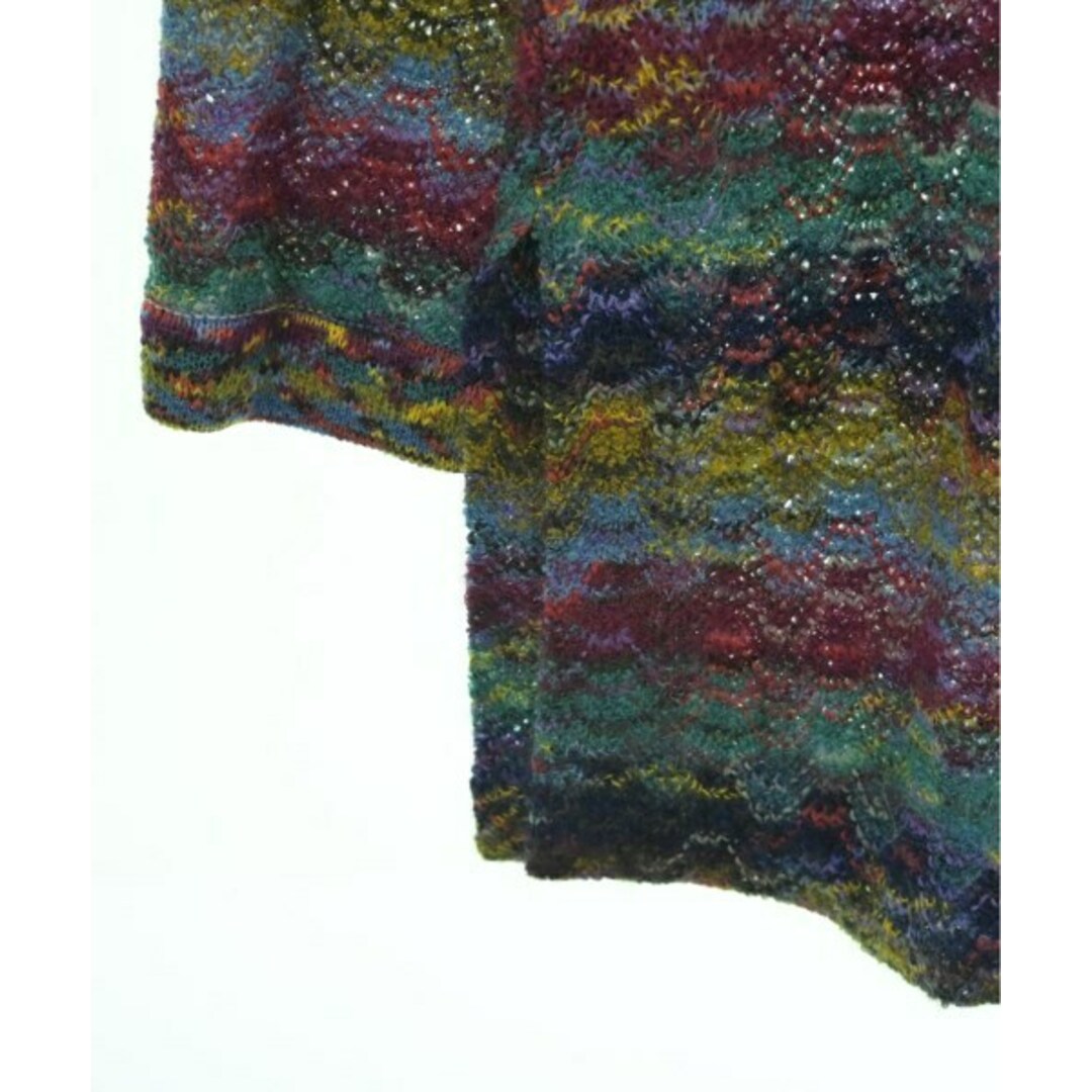 MISSONI - MISSONI ミッソーニ ニット・セーター M 青緑x赤x紺等 MISSONI - MISSONI ミッソーニ ニット・セーター M 青緑x赤x紺等