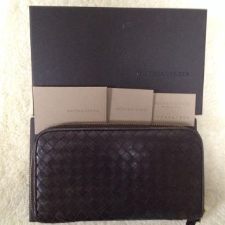 ボッテガヴェネタ(Bottega Veneta)のジップロック様専用 ボッテガ 長財布 ジップアラウンド ブラウン(財布)