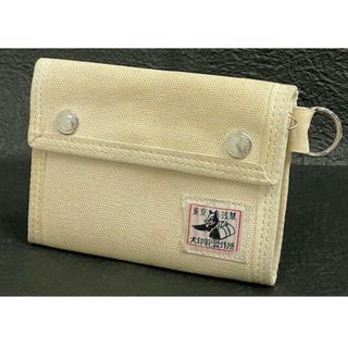 インデンヤ(印傳屋)の東京　浅草　犬印純綿6号帆布 ウォレット　財布　24む403(折り財布)