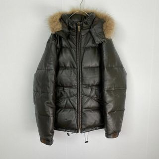 ユナイテッドアローズ(UNITED ARROWS)のユナイテッドアローズ　ダウンジャケット　ラムレザー　ダウン100%　2way(ダウンジャケット)