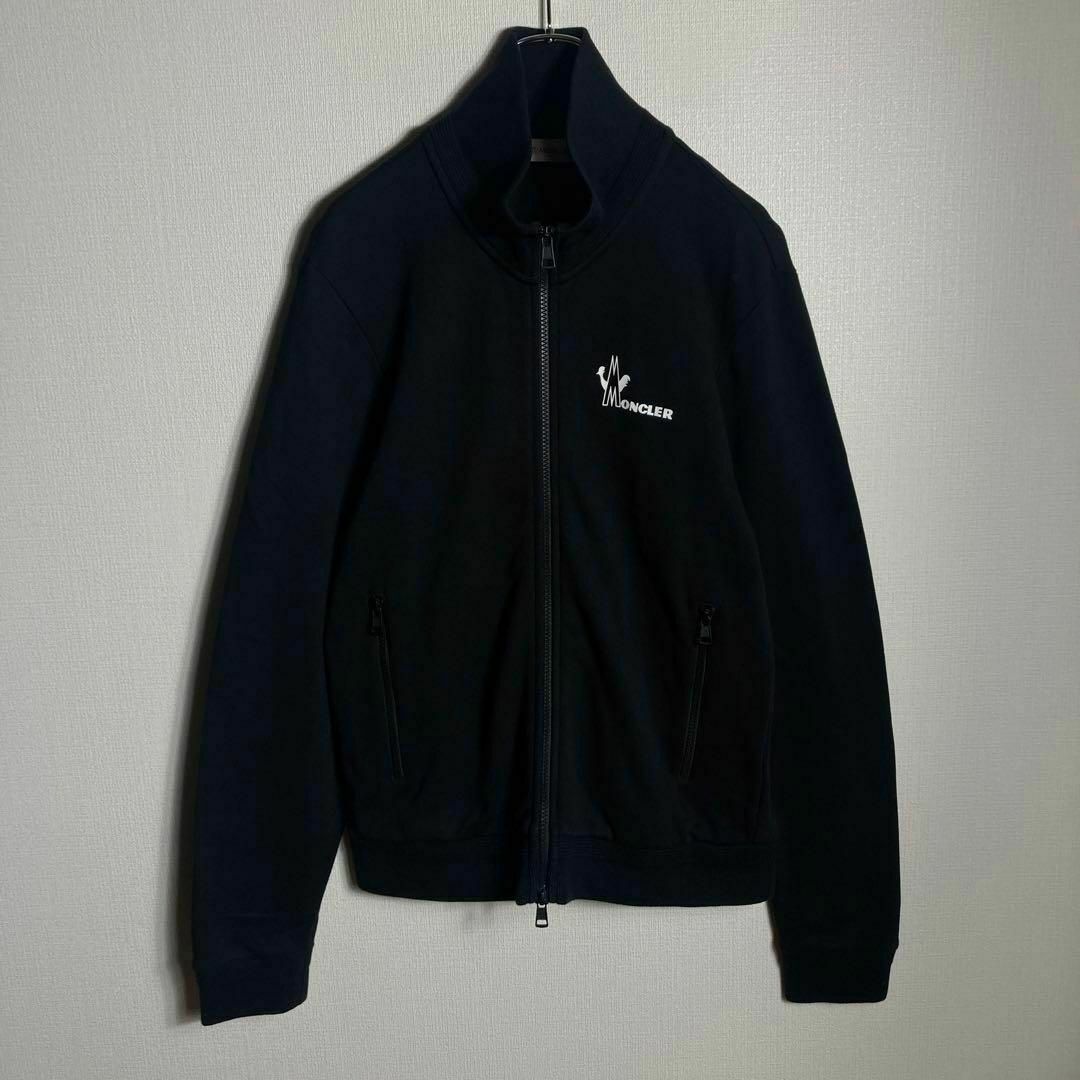 美品】モンクレール トラックジャケット ジャージ ワンポイント 美品】モンクレール トラックジャケット ジャージ ワンポイント