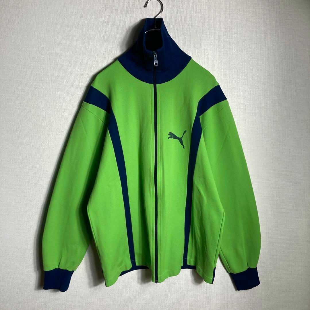 70年代 PUMA トラックジャージー 目つき 分厚く プーマ 西ドイツ 70年代 PUMA トラックジャージー 目つき 分厚く プーマ 西ドイツ