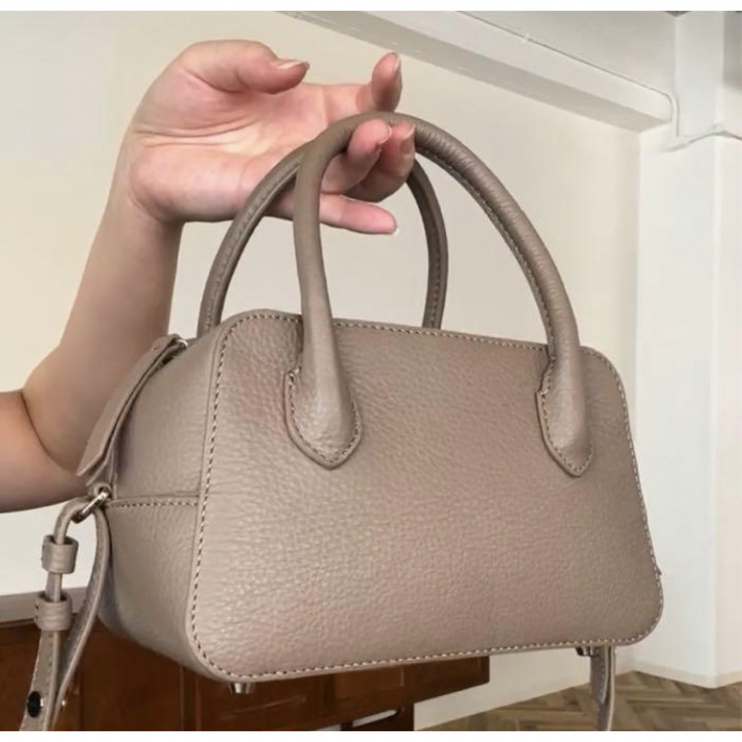 新品未使用タグ付き オーガ OHGA MINI BOSTON BAG トープ 新品未使用タグ付き オーガ OHGA MINI BOSTON BAG トープ